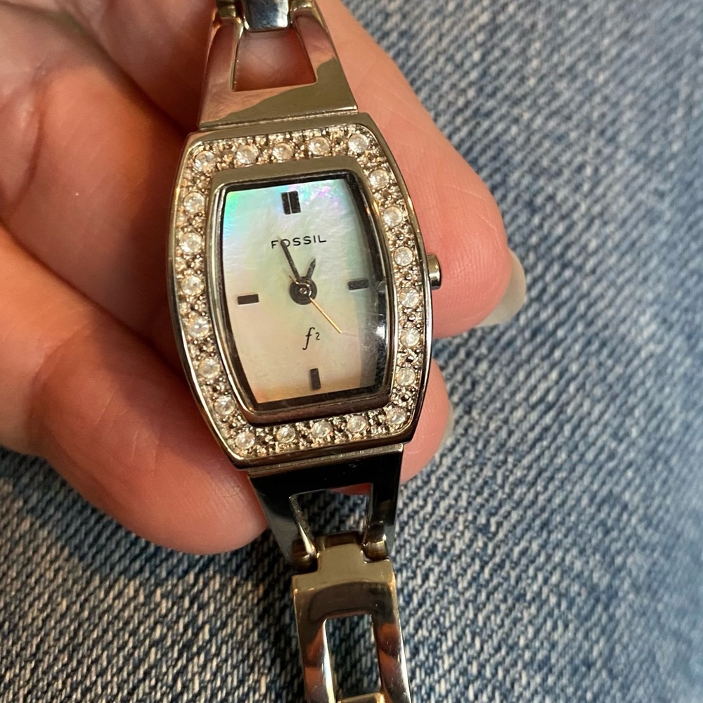 Fossil 2 Stainless steel link watch